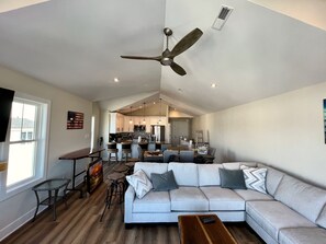Living Room - Looking in from the 3rd Floor Deck