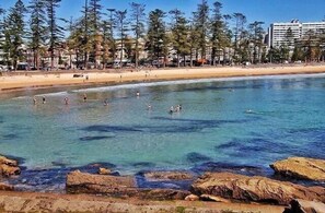 Manly Beach only a five minute walk