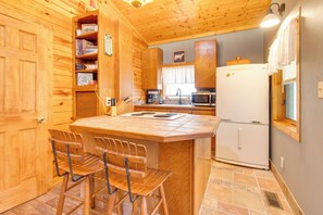 Kitchen | Pet Friendly w/ Fee | Easy Highway Access