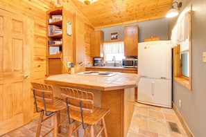 Kitchen | Pet Friendly w/ Fee | Easy Highway Access