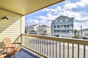 Balcony | 2nd-Floor Unit | Elevator | Central Air Conditioning