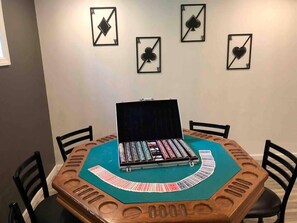 Poker table