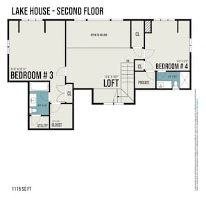 Layout - Second Floor