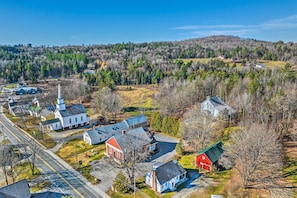 Home Aerial View | Central East Burke Village Location