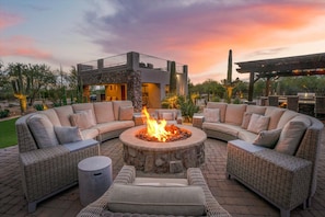 Outdoor Gathering Space with Fire Pit