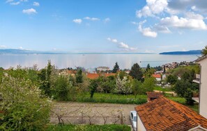 Blick von der Unterkunft