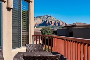 Have your morning coffee on the deck and enjoy the views!