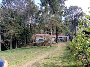 View from the west side of the house/property