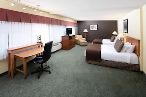 Unit with 2 Queen beds