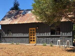 Cabin 8 (has a solid door now)