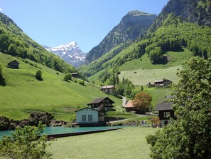 Aussicht vom Balkon