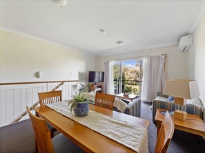 Home is where the heart – and the upstairs dining area – is.