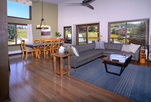 Living/dining area