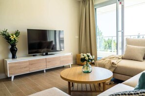 Living room with TV