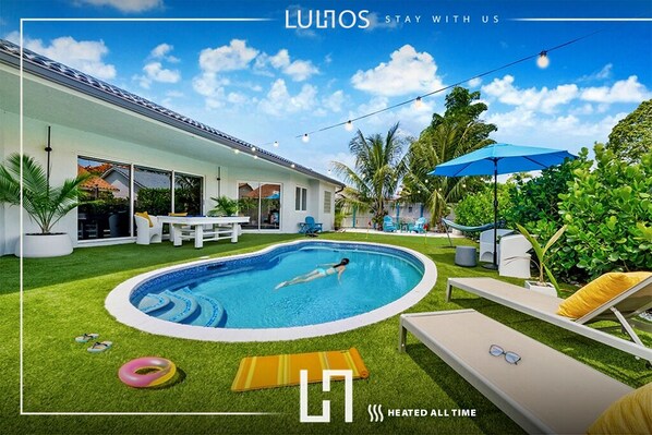 Experience the trending beauty of our amazing pool view.