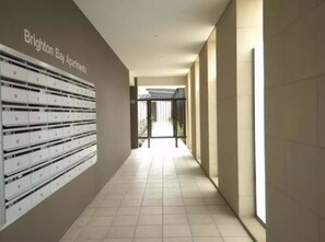 Entrada do alojamento