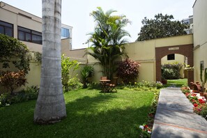 Entrada de la propiedad