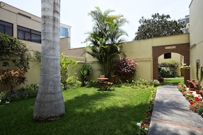 Entrada de la propiedad