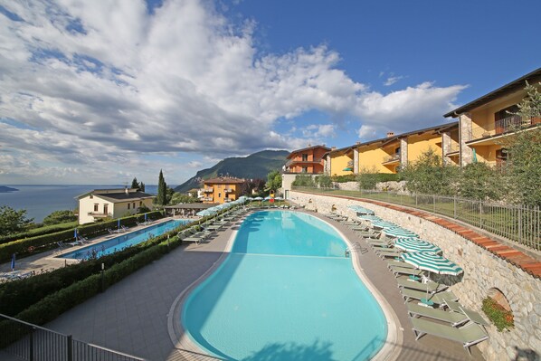 Pool auf dem Dach