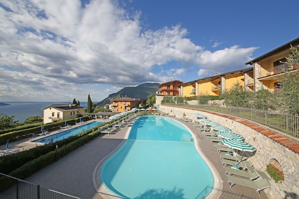Pool auf dem Dach