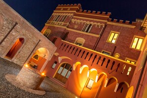 Front of property – evening/night