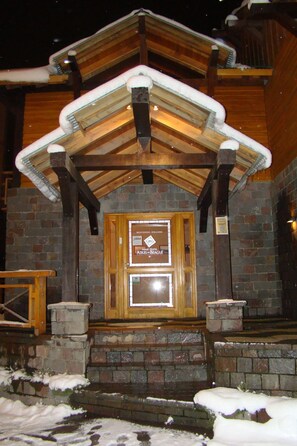 Interior entrance