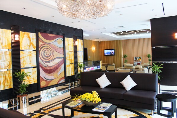 Lobby sitting area