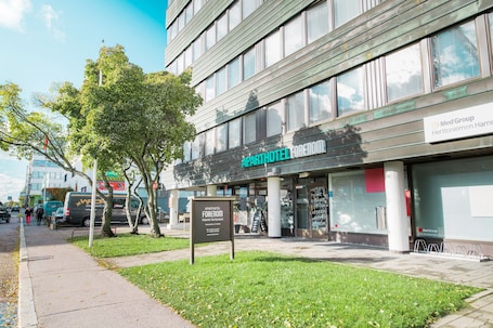 Fassade der Unterkunft