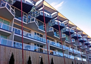 Fassade der Unterkunft