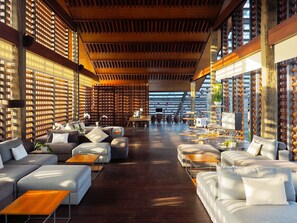 Sala de estar do lobby
