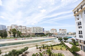 Stadsuitzicht vanuit accommodatie