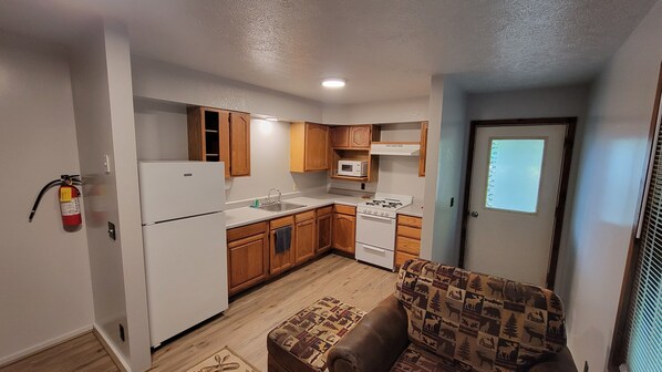 Kitchen and Living Room