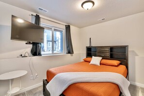 Perfect for kids or groups, this spacious room offers a comfortable and functional stay