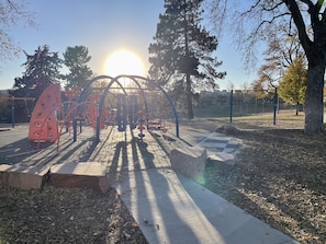 Children play ground at Jefferson park