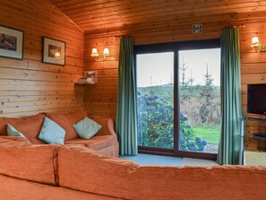Living area | Jasmine Lodge, Woolsery, near Hartland