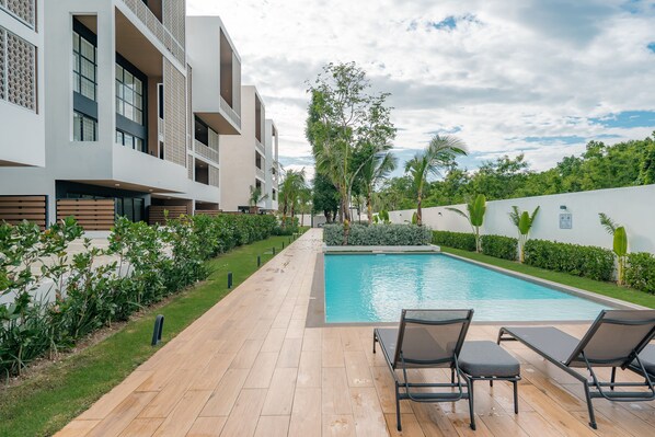 Outdoor pool