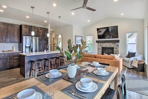 Dining Area | Stairs Required | Dishware & Flatware