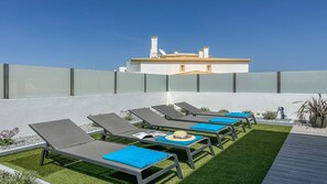 Garden with Sun Loungers