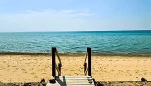 Soak in the Rays and Enjoy Lazy Lake Days on the Hunn House`s Private Beach
