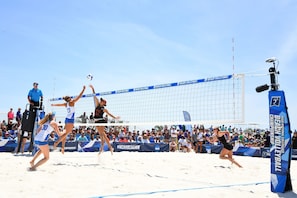 May 2-4 Gulf Shores Volleyball Championship just a short walk/ride away