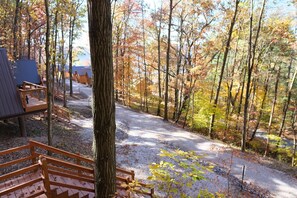 View from the front deck