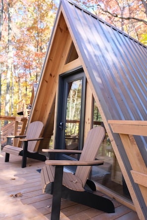 Adirondack Chairs on Deck