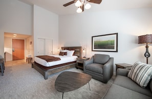 Ceiling Fan, Furniture, Flooring, Room, Indoors
