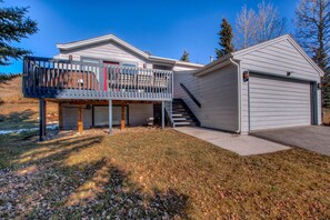 Front deck area.