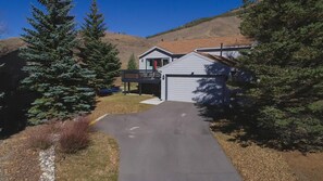Front of home.