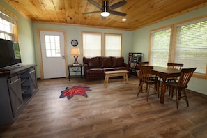 Easy to rearrange for more seating