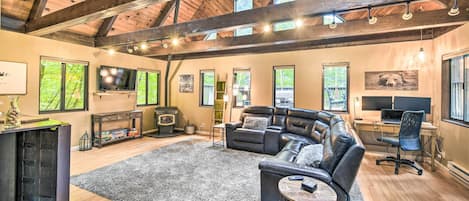 Pollock Pines Vacation Rental | 1,340 Sq Ft | 1BR | Loft | 2BA | Stairs Required