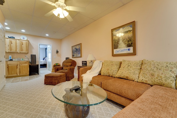 Banner Elk Vacation Rental | 1BR | 1BA | Stairs Required | 700 Sq Ft