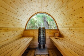 Enjoy on-site amenities such as the sauna.