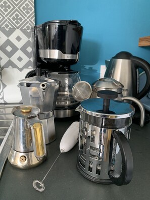 Kaffe och/eller kaffebryggare